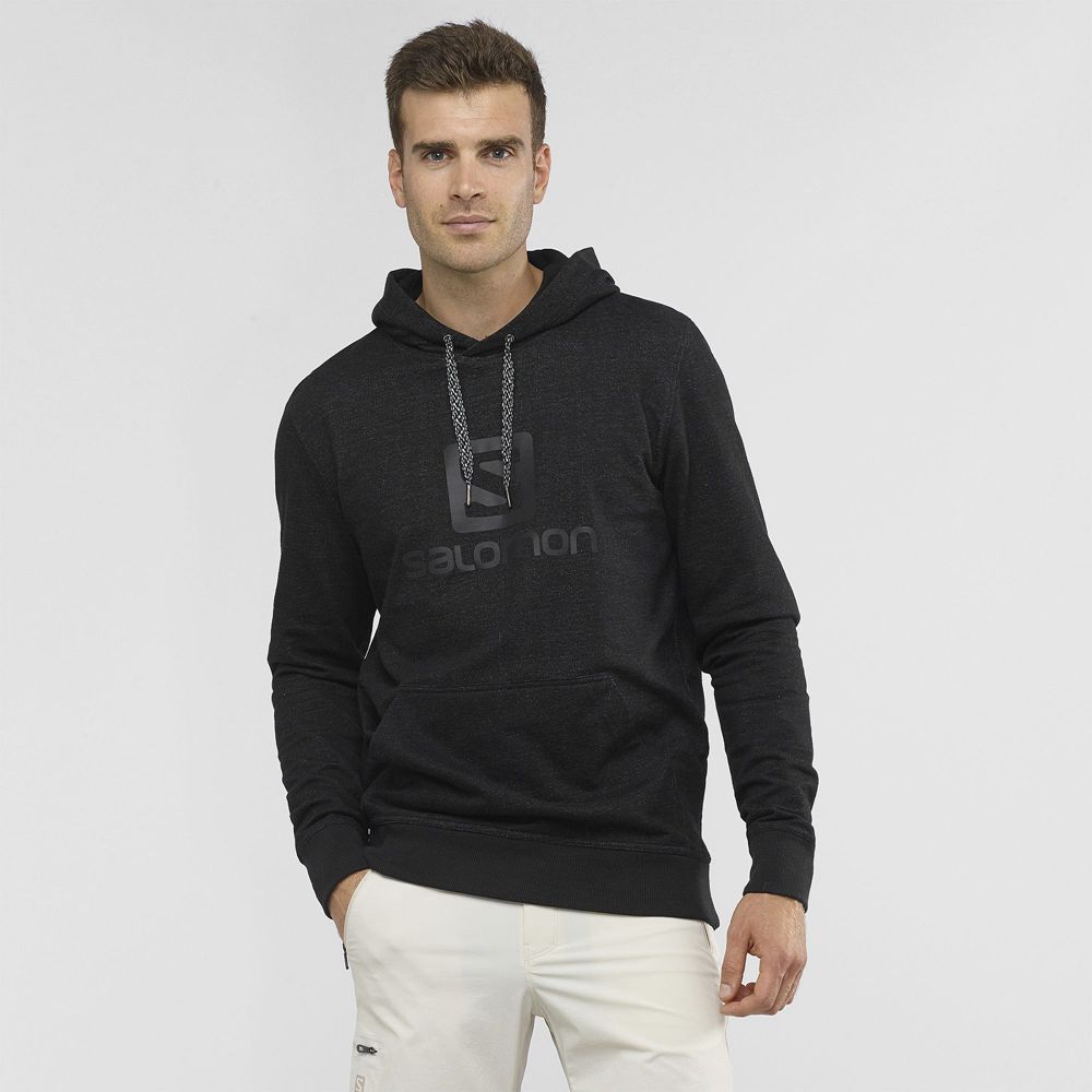 Capa Intermedia Salomon Hombre Negras - Salomon Argentina SHIFT HOODIE M,731460-WLC